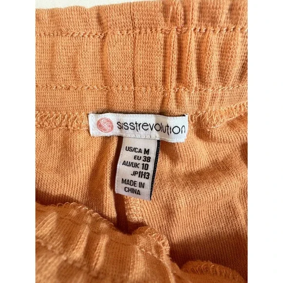 Sisstrevolution Pants Women's‎ Hello Sunshine Knit Pant-rus Size Medium $ 59.50 - Picture 7 of 9